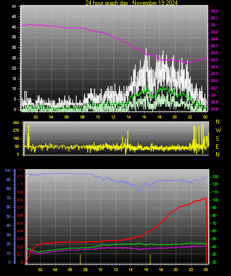 24 Hour Graph for Day 19