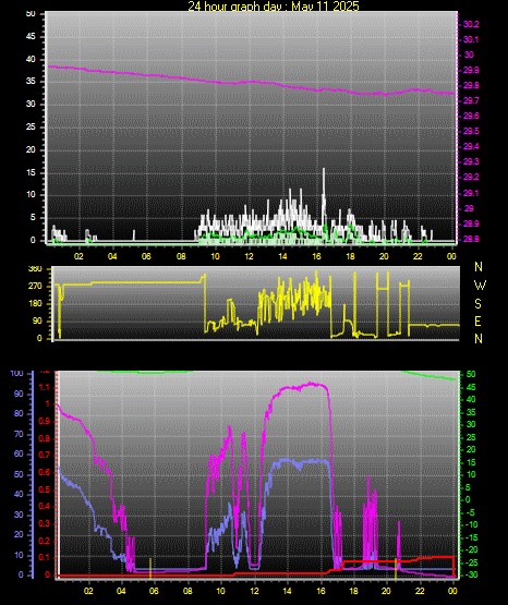 24 Hour Graph for Day 11